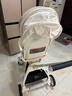 smartstroller遛娃神器婴儿推车可坐可躺轻便折叠双向高景观0-6岁用宝宝溜娃车 香槟白(铝合金车架+3D舒适透气) 实拍图
