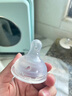 好孩子（gb）好孩子婴儿奶嘴 宽口径硅胶奶嘴 仿母乳奶嘴M(中流量) 适用3个月+ 实拍图