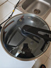 炊大皇炒锅有钛0氟不粘锅316L不锈钢不粘平底炒锅32cm 实拍图