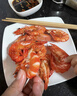 鲜京采 鲜冻大号黑虎虾 去冰净重2斤 31-40只/盒 斑节对虾 实拍图