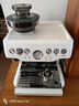 铂富（Breville）BES870 半自动咖啡机 家用意式 研磨奶泡一体式 可拆卸豆仓 16档研磨 白色 实拍图