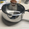 双枪（Suncha）雪平锅 316L不锈钢婴儿辅食泡面蒸煮两用食品级奶锅18cm 实拍图