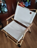 京东京造户外折叠椅 克米特椅 便携椅露营椅子野餐铝合金户外桌椅米色大号 实拍图
