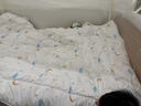 罗莱儿童 黄小豆 A类中间层30%大豆纤维被 加厚冬被 5.4斤150*215白色 实拍图