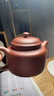 京东京造 宜兴紫砂壶 手工茶壶【原矿紫泥】煮泡茶具 德钟壶238ml礼盒装 实拍图