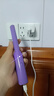 无线直发梳【戴森平替】负离子便携蓬松神器温控直卷两用男女通用内扣高颅顶不伤发外出便携送礼 紫色 30mm 【旗舰款】蓬松高颅顶+防烫设计 实拍图