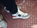 新百伦品牌运动鞋子男女鞋休闲轻便春秋网旅游情侣复古N字574百搭跑步鞋 n574米灰藏青   43 实拍图