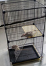 宠趣汇龙猫松鼠笼子柜笼超大号多层加密家用大别墅花枝鼠密袋鼬专用笼子 加长无轮2层【47_37_78】 基础款【托盘+爬梯+笼子】 实拍图