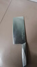 十八子作 不锈钢家用菜刀 耐滑手柄刀具盈光切片刀SL1703-B【彩盒装】 实拍图