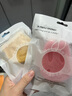 COOKSS婴儿洗澡海绵魔芋扑扑棉新生儿洗脸扑儿童搓澡神器宝宝沐浴棉两个 实拍图