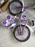 永久（FOREVER）儿童自行车4-8岁男女款宝宝童车小孩脚踏车可拆辅助轮16寸紫色 实拍图