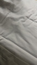 海澜之家（HLA）纯棉三四件套A类全棉100%亲肤裸睡学生宿舍家用床单被套被罩床品 【A类母婴纯棉】滨露蓝双拼 三件套 床单款 被套1.5*2m 床单1.8*2.3m 实拍图