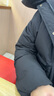 雪中飞2025秋新款女士短款直筒立领多彩羽绒服保暖外套百搭舒适  实拍图
