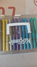 卡西米尔直液式丙烯马克笔软头小学生专用可叠色不透色水彩笔美术颜料笔画笔24色马克笔绘画水彩笔美育 实拍图