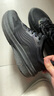 361°运动鞋男鞋雨屏7秋季雨天通勤鞋防泼水防滑黑色跑鞋子男 曜石黑【保暖加绒】 42 实拍图