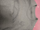 七匹狼【纯棉抑菌】保暖内衣男秋衣秋裤套装圆领棉毛秋冬内衣套装 浅灰L 实拍图