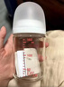 贝亲（Pigeon）玻璃奶瓶宽口径防胀气160ml S号奶嘴 1月+ AA186  实拍图