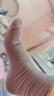 自由系袜子女精油防臭抗菌秋冬季款纯棉纯色无骨休闲简约百搭透气中筒袜 实拍图
