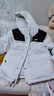 The North Face北面羽绒服男户外保暖鹅绒派克羽绒外套89Z0 白色/LA9 XL 实拍图