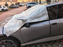 闲鸟汽车前档风玻璃罩遮阳挡防晒隔热防霜冻挡雪罩冬季遮雪挡半罩 实拍图