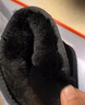 意尔康女靴雪地靴女冬季加绒保暖厚底休闲棉鞋时尚通勤百搭中筒靴子 黑色 加绒 37 实拍图