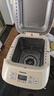 松下（Panasonic）魔法小白桶家用烤面包机揉面和面机可预约家用面包机SD-PN100 实拍图