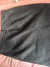 浪莎灰色毛呢短裙女半身裙冬季2025新款高腰显瘦a字裙紧身辣妹包臀裙 实拍图