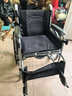 怡辉（YIHUI）轮椅老人专用出行带坐便器轻便携折叠年轻人骨折充气轮胎手动推车 实拍图