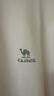 骆驼（CAMEL）长袖速干T恤女跑步健身立领运动上衣 J25CA8L6004 暖白 XL 实拍图