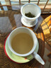 宅轻松 羊脂玉水墨茶杯陶瓷茶水分离过滤泡茶茶具中式带盖泡茶公道杯 实拍图