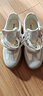 百思图25新款时尚复古户外运动德训鞋厚底女休闲鞋V2506AM5 米/灰/银 36 实拍图