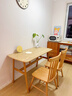 苡茉北欧餐桌家用小户型简约吃饭桌子长方形餐饮桌椅套餐组合出租房用 实拍图