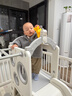 哈比树 儿童室内宝宝滑滑梯幼儿园家用小型滑梯秋千玩具套装生日礼物 滑梯攀爬架+云梯篮框+望远镜秋千 实拍图