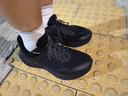 特步后盾跑步鞋男新款秋冬防滑防水耐磨缓震运动通勤鞋轻盈舒适休闲鞋 黑/煤黑【潜力黑马-男】 45 (285mm) 新砝码45 实拍图