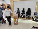 护卫神电动轮椅车老人轻便折叠旅行代步无刷智能全自动小金刚W76003 【2】旗舰款/12安锂电池/电助推/LED尾灯 此款搭载“专利防翻系统” 实拍图