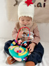 欣格火箭绕珠台玩具婴幼儿串珠玩具儿童宝宝益智早教手部精细动作礼物 实拍图