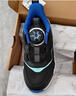安踏儿童运动鞋男女童跑步鞋秋冬季网革旋钮扣犟弹科技学生赤焰跑鞋 【男革面】黑/蓝/绿5523N-2 41 鞋内长25.5cm 实拍图