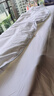 桐乡100%桑蚕丝被芯纯手工天然蚕丝被优质长丝四季被秋冬被子母被 桑蚕丝净重1斤(总重约3斤） 160x210cm【白色全棉】 实拍图