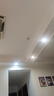 雷士照明（NVC）LED射灯嵌入式家用天花灯吊顶吸顶走廊射灯客厅灯7.5开孔洞灯 【力荐】5W暖白-Φ75mm 实拍图