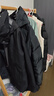 优衣库女装双排扣茄克/外套通勤商务西装夹克早春481603 484252 481603/09黑色 L 实拍图