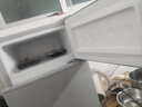 HYUNDAI（韩国现代）小冰箱迷你小型家用冷藏冷冻宿舍出租房办公室双开门二门电冰箱节能省电 58L银【日销过百+租房必备】 实拍图