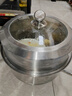 美厨（MAXCOOK）蒸锅 304不锈钢34CM三层蒸锅 加厚复底汤锅燃气电磁炉通用 实拍图