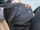 京东京造牛仔裤男士裤子男休闲裤秋季百搭复古锥形 黑灰色 38 实拍图