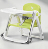 apramo安途美宝宝餐椅儿童餐桌椅可折叠便携椅子 婴儿餐椅升级款 糖果绿 实拍图