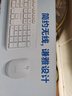 飞利浦（PHILIPS）MK210无线键鼠套装办公苹果MAC台式电脑笔记本人体工学键盘鼠标套装企业采购 白色 实拍图