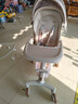 XUM婴儿车婴儿推车0-6岁用折叠可坐可躺带减震遛娃神器双向溜娃车 六重减震|加高防护|全棚 卡其色 实拍图