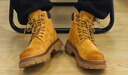 Dickies男士马丁靴高帮时尚男靴工装靴情侣靴男 土黄 42-男款 实拍图