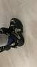 ZHR厚底老爹鞋女内增高百搭女鞋舒适小个子休闲鞋女 KS55 黑金 39 实拍图