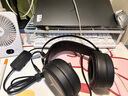 联想（Lenovo）拯救者StarY360 USB7.1声道游戏耳机头戴式有线电脑电竞耳机耳麦 带线控 黑色 三角洲FPS吃鸡专用 实拍图