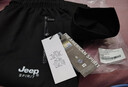 JEEP SPIRIT吉普运动裤男春秋季休闲裤中青年纯色宽松长裤 黑色直筒 XL 实拍图